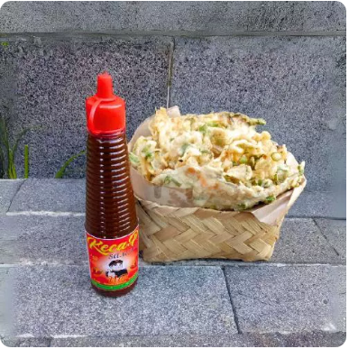 Paket Mendoan Matang (Isi 5 Mendoan Besar) + Sambal Kecap Sedang